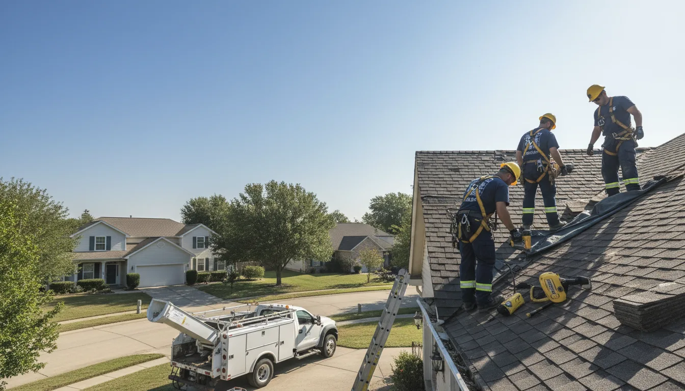 Roof Flashing Repair in Pleasantville, OH